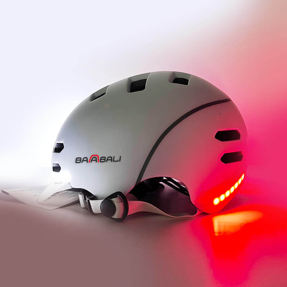 Road Smart Bike  helmets with front and rear warning lights